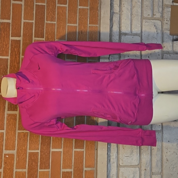 MED Nike dri-fit zip up sweater jacket - Picture 1 of 7